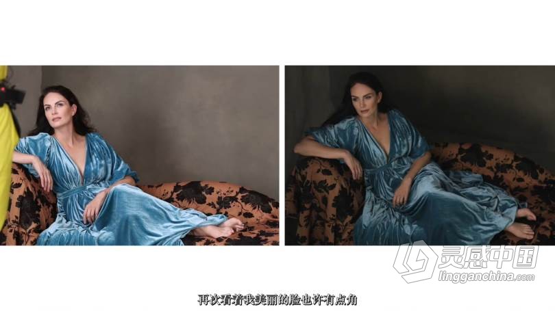 Lola Melani Academy孕妇人像写真创意时装礼服绘画艺术摄影教程 中文字幕 The Art of Draping  灵感中国网 www.lingganchina.com