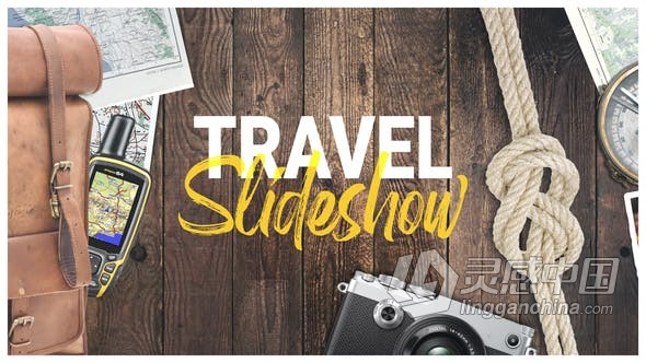 我的旅行相册假期旅游照片婚礼回忆美丽图片幻灯片视频制作 AE模板 AE工程文件 Photo Gallery - Travel Slideshow  灵感中国网 www.lingganchina.com