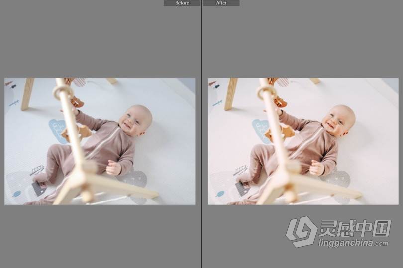 新生儿婴儿儿童摄影后期Lightroom预设/手机APP滤镜 5 Newborn Lightroom Presets  灵感中国网 www.lingganchina.com