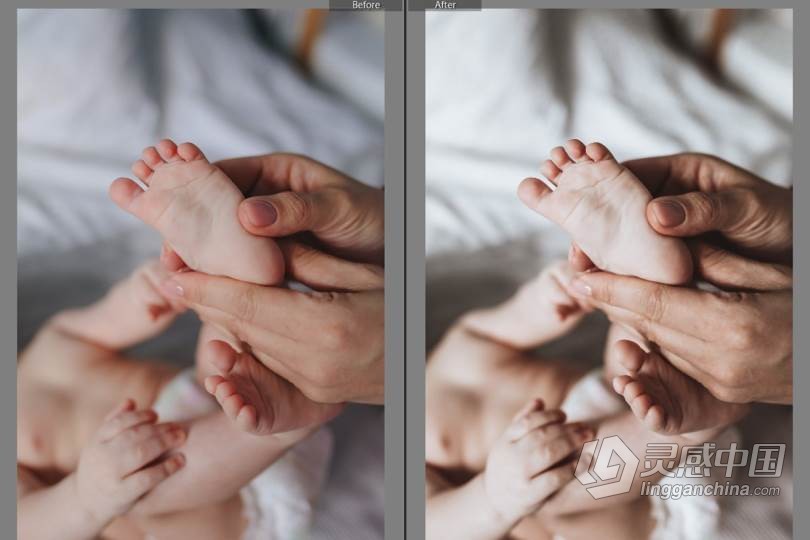 新生儿婴儿儿童摄影后期Lightroom预设/手机APP滤镜 5 Newborn Lightroom Presets  灵感中国网 www.lingganchina.com