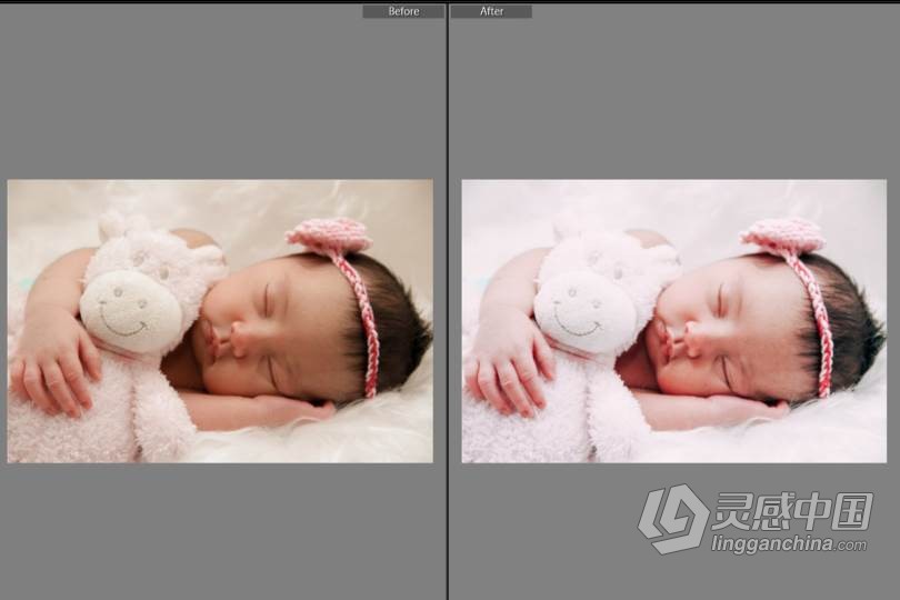 新生儿婴儿儿童摄影后期Lightroom预设/手机APP滤镜 5 Newborn Lightroom Presets  灵感中国网 www.lingganchina.com