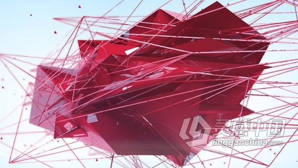 3D图形设计场景动画效果演绎视频片头LOGO动画制作 AE模板 AE工程文件 Dynamic Logo  灵感中国网 www.lingganchina.com