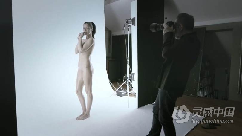 黑暗环境人物裸体拍摄及后期修饰视频教程 The Art of Nude Photography  灵感中国网 www.lingganchina.com