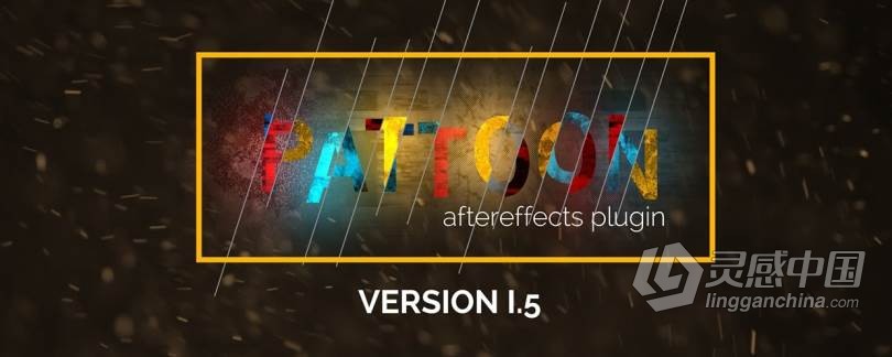 图层纹理贴图背景制作AE插件 Pattoon Texturing Plugin V1.5.1 Win/Mac + 使用教程  灵感中国网 www.lingganchina.com