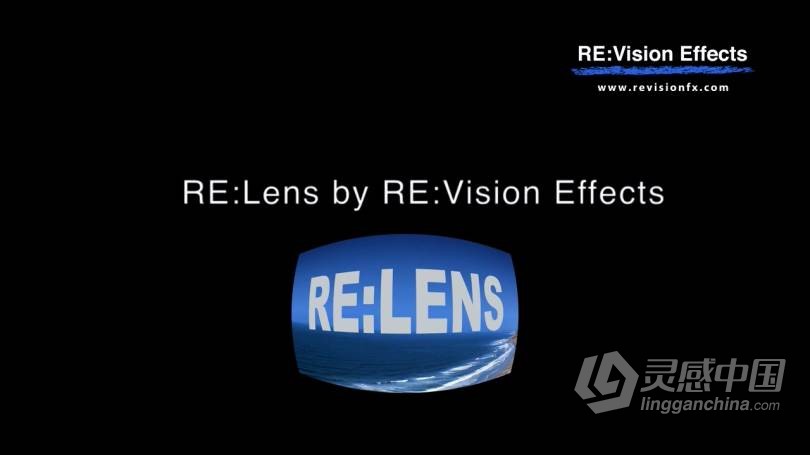 鱼眼广角镜头畸变扭曲修复转换AE/PR插件 REVisionFX RELens v2.2.1 Win/Mac  灵感中国网 www.lingganchina.com