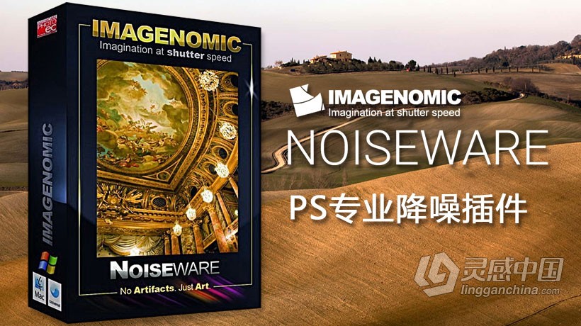 PS最新降噪滤镜插件Imagenomic Noiseware 5.07汉化版 支持PS CC2021 (32+64位）  灵感中国网 www.lingganchina.com