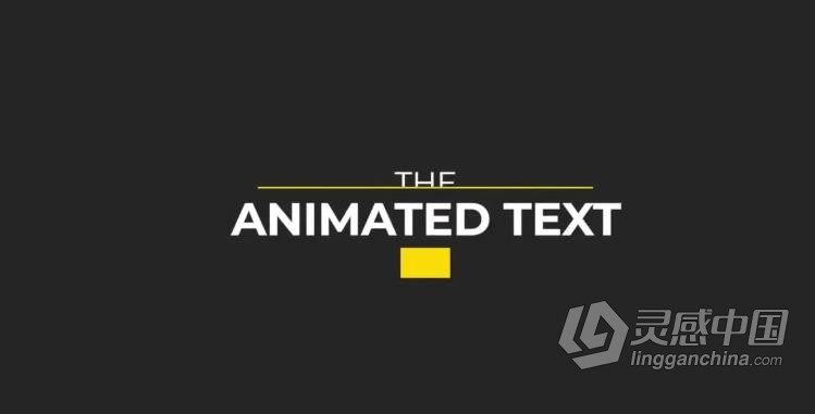 36组文字标题字幕动画预设FCPX插件 Animated Text Bundle  灵感中国网 www.lingganchina.com