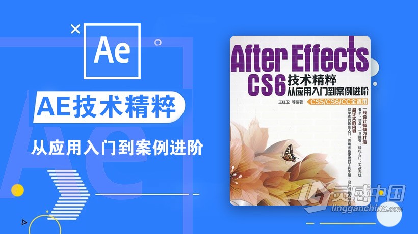 AE教程 After Effects CS6技术精粹：从应用入门到案例进阶中文视频教程  灵感中国网 www.lingganchina.com