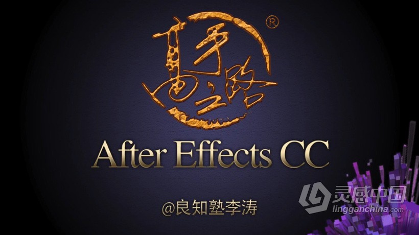 李涛AE教程 After Effects CC实例案例中文完全教程  灵感中国网 www.lingganchina.com