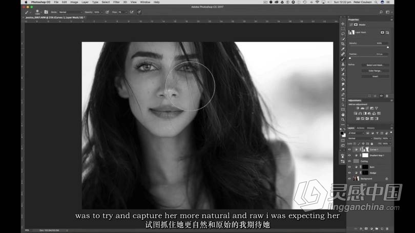 彼得·库尔森(Peter Coulson)迪拜时尚人像摄影教程-中英字幕  灵感中国网 www.lingganchina.com