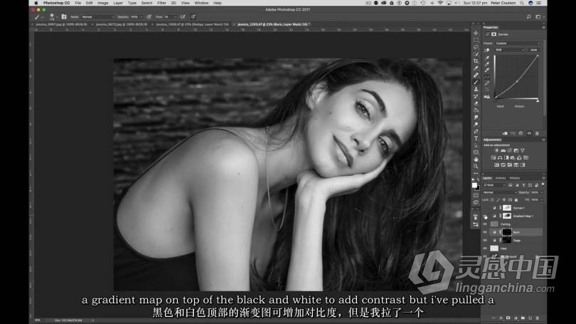 彼得·库尔森(Peter Coulson)迪拜时尚人像摄影教程-中英字幕  灵感中国网 www.lingganchina.com