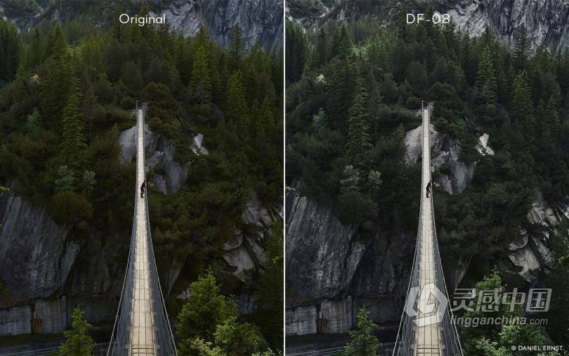 飞思Capture One样式 旅行森系冷色调飞思预设 Capture One预设 Deep Forest  灵感中国网 www.lingganchina.com