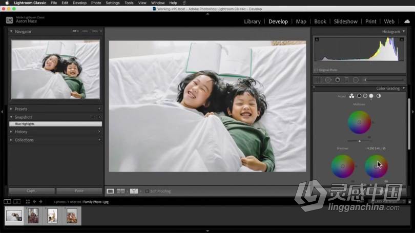 Phlearn Pro-如何在Lightroom Classic中编辑家庭照片教程  灵感中国网 www.lingganchina.com