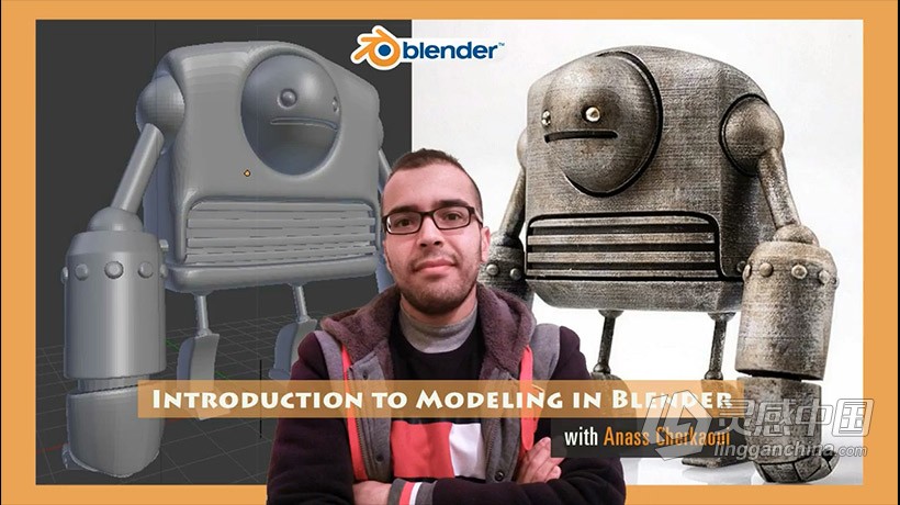 Blender教程 Blender 3D建模完全培训大师级训练视频教程  灵感中国网 www.lingganchina.com