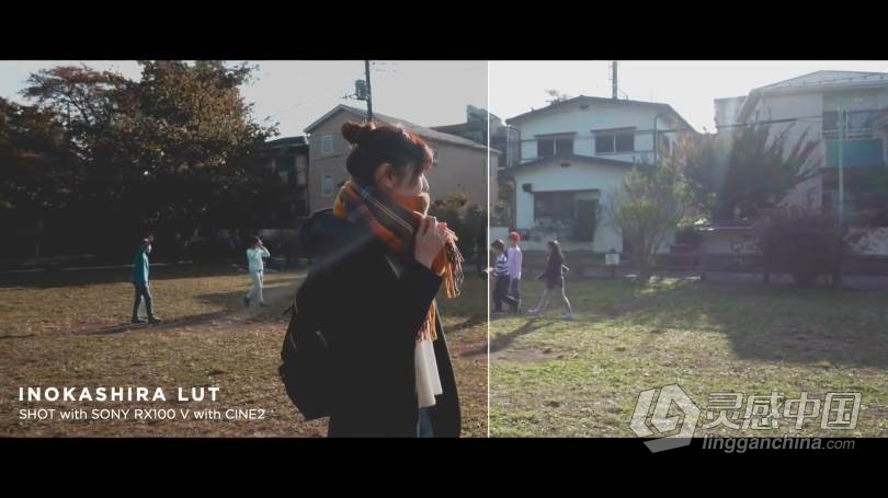 LUT预设 油管大神AUXOUT –索尼CINE2老式复古电影Vlog视频调色LUT预设 CINEMATIC LUT PACK '17  灵感中国网 www.lingganchina.com