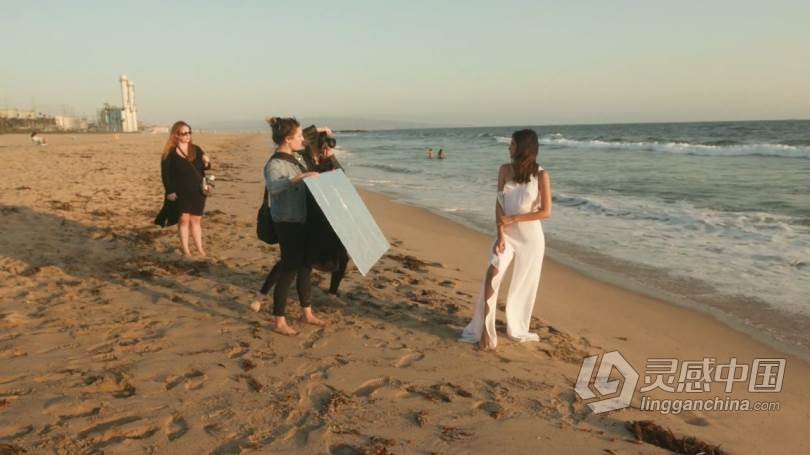 摄影师Lara Jade肖像大师班海滩时装摄影系列视频教程 Beach Challenge  灵感中国网 www.lingganchina.com