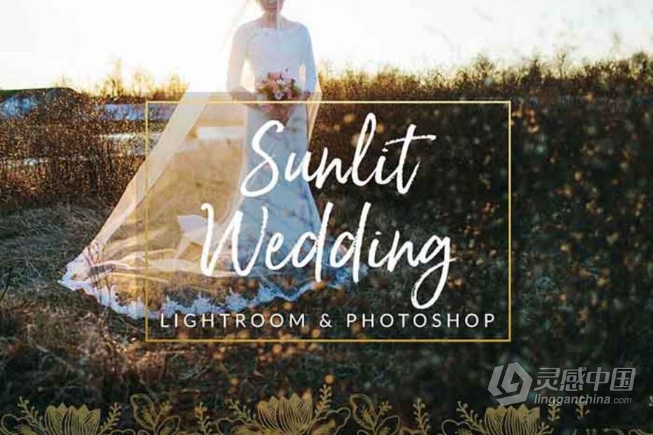 阳光下的婚礼Lightroom预设与Photoshop (xmp)预设 Sunlit Wedding Presets  灵感中国网 www.lingganchina.com