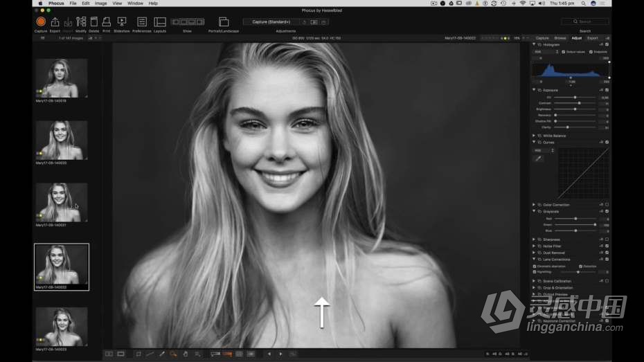 摄影教程 摄影师Peter Coulson与从未合作过的模特Mary人像摆姿摄影教程-中英字幕  灵感中国网 www.lingganchina.com