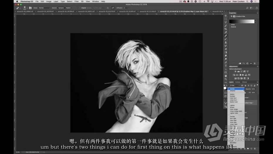 摄影师Peter Coulson与Shay为服装品牌Essua商业时装拍摄教程-中英字幕  灵感中国网 www.lingganchina.com