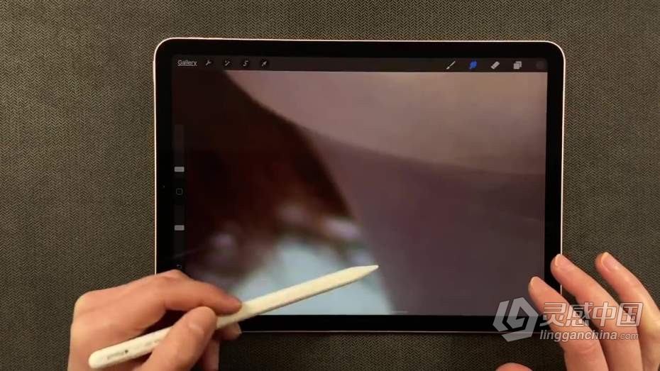 Procreate入门级照片后期修饰编辑处理教程  灵感中国网 www.lingganchina.com