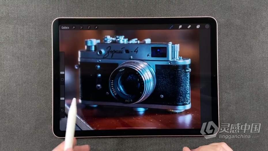 Procreate入门级照片后期修饰编辑处理教程  灵感中国网 www.lingganchina.com