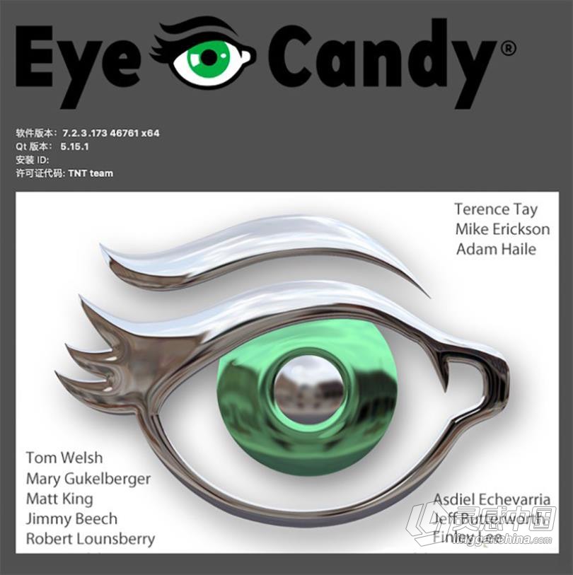 Alien Skin Eye Candy 7.2.3.176 for Mac汉化版眼睛糖果滤镜插件中文版 支持CC2021  灵感中国网 www.lingganchina.com