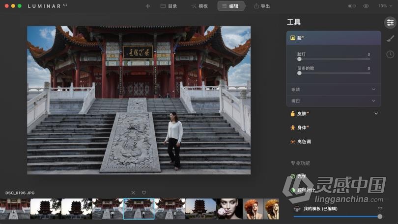 Luminar AI for mac 破解版|AI人工智能插件 Luminar AI v1.3.0(9155) 中文版  灵感中国网 www.lingganchina.com