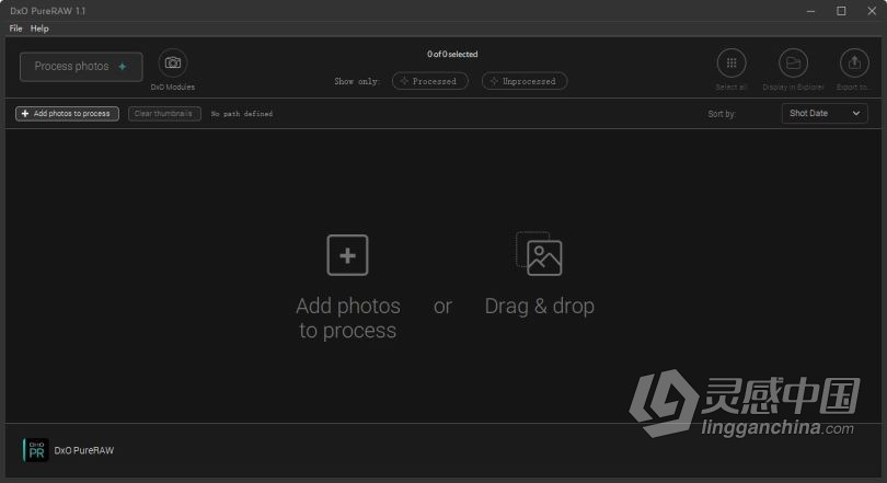 最好的RAW文件处理软件 DxO PureRAW v1.1.0 Build 221 x64破解版  灵感中国网 www.lingganchina.com