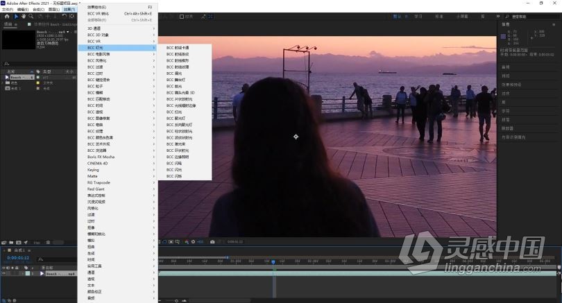 中文汉化AE/PR插件-BBC视觉特效和转场汉化中文AE/PR插件 BCC 2020.5 v13.5 WIN版 Boris FX Continuum Compl  灵感中国网 www.lingganchina.com
