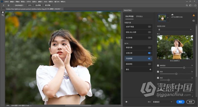 【首发】Adobe Photoshop 2021 22.4.3 中英文+Neural Filters  含神经滤镜 下载  灵感中国网 www.lingganchina.com