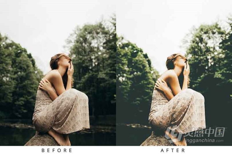 100组适用于婚礼人像旅拍电影风光Lightroom预设包 100+ Lightroom Presets Bundle  灵感中国网 www.lingganchina.com