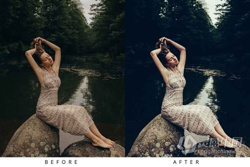 100组适用于婚礼人像旅拍电影风光Lightroom预设包 100+ Lightroom Presets Bundle  灵感中国网 www.lingganchina.com