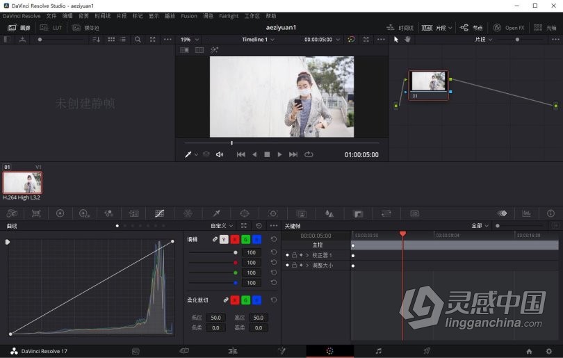 DaVinci Resolve 达芬奇17调色软件 DaVinci Resolve Studio 17.2.2 WIN中文版  灵感中国网 www.lingganchina.com