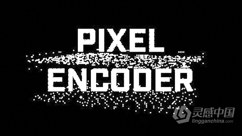 视觉像素化动画特效AE/PR插件 Pixel Encoder v1.6 Mac/Win中文汉化AE/PR插件  灵感中国网 www.lingganchina.com