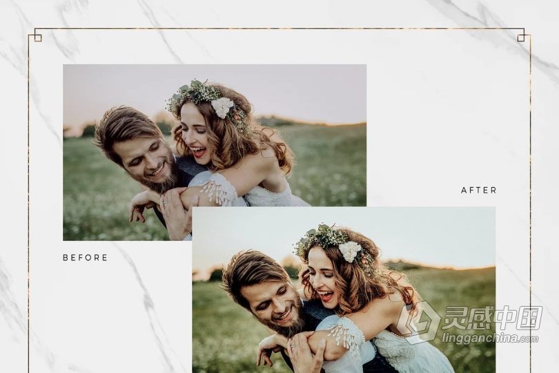 田园乡村风情婚礼色调LR预设/移动APP滤镜Everlast Lightroom Presets  灵感中国网 www.lingganchina.com