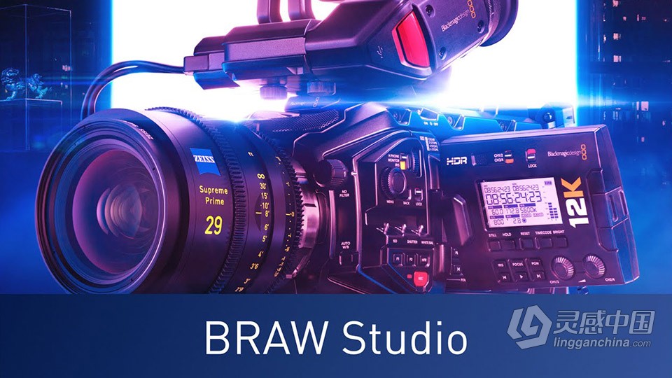 将Blackmagic RAW格式视频素材直接导入编辑AE/PR/AME插件 BRAW Studio v2.5.0 Mac  灵感中国网 www.lingganchina.com