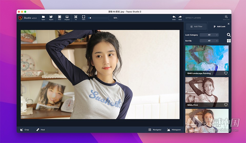 专业图像处理编辑软件 Topaz Studio v2.3.2 for Mac激活版下载  灵感中国网 www.lingganchina.com