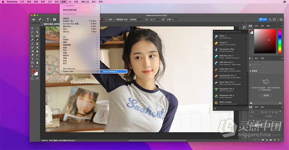 高效抠图软件 Topaz ReMask v5.0.3 for Mac 汉化激活版下载 支持PS2022  灵感中国网 www.lingganchina.com