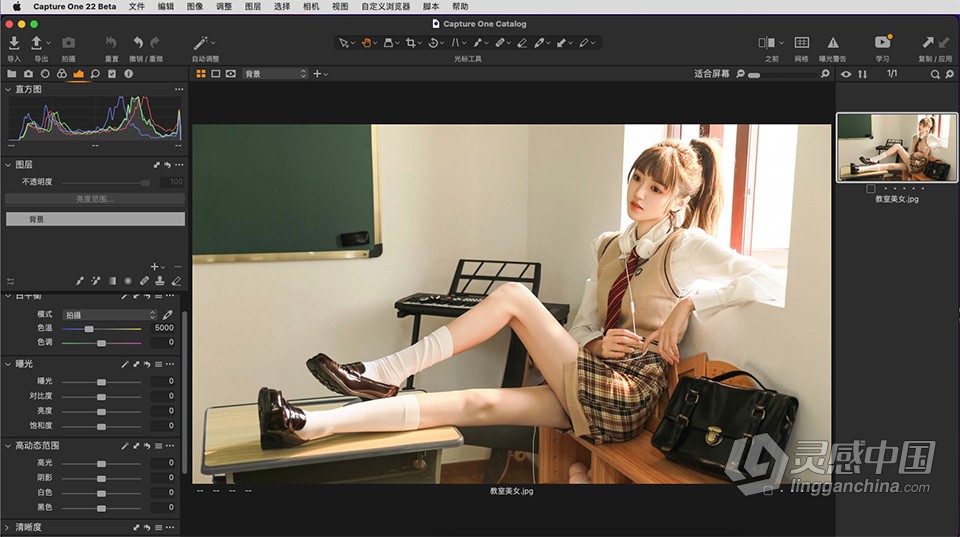 飞思软件RAW图像编辑软件 Capture One 22 Pro v15.2.0.76 for mac 中文激活版下载  灵感中国网 www.lingganchina.com