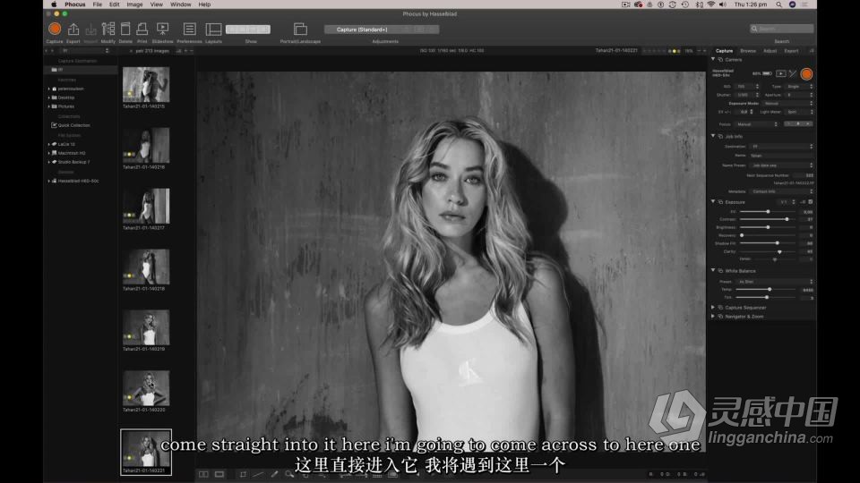 摄影师Peter Coulson-多角度棚拍时尚人像摄影布光教程 中英字幕  灵感中国网 www.lingganchina.com