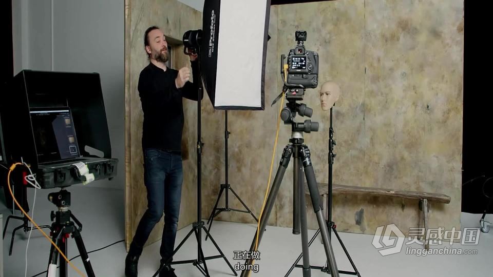 Profoto Academy –David Bicho戏剧性的电影背景布光教程 中英字幕  灵感中国网 www.lingganchina.com