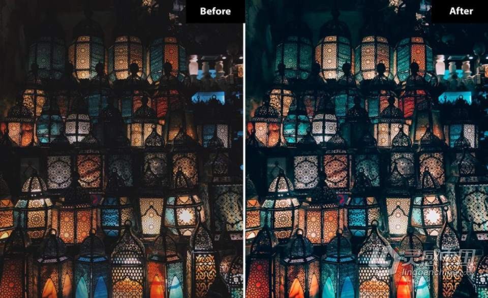 旅行人文风光生活照片调色Lightroom预设 Ramadan Lightroom Presets  灵感中国网 www.lingganchina.com
