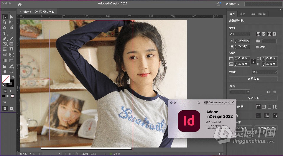 Id 2022苹果版 Adobe InDesign 2022 v17.2.1 for Mac中文激活版 intel/M1通用  灵感中国网 www.lingganchina.com