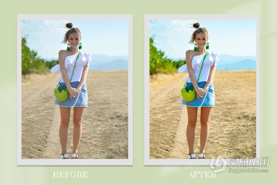 户外家庭人像摄影调色Lightroom预设 Natural Lightroom Presets  灵感中国网 www.lingganchina.com