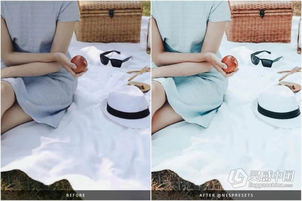 NesPresets - 棉花糖清晰梦幻风格后期调色lr预设 NesPresets - Marshmallow  灵感中国网 www.lingganchina.com