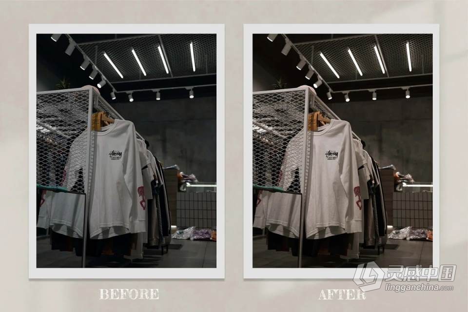 韩国时尚风后期调色Lightroom预设及LUT预设 Korean Fashion Lightroom Presets  灵感中国网 www.lingganchina.com