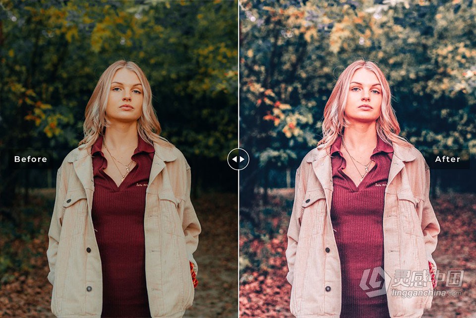 梦幻暖调人像摄影后期调色Lightroom预设 Cestrum Pro Lightroom Presets  灵感中国网 www.lingganchina.com