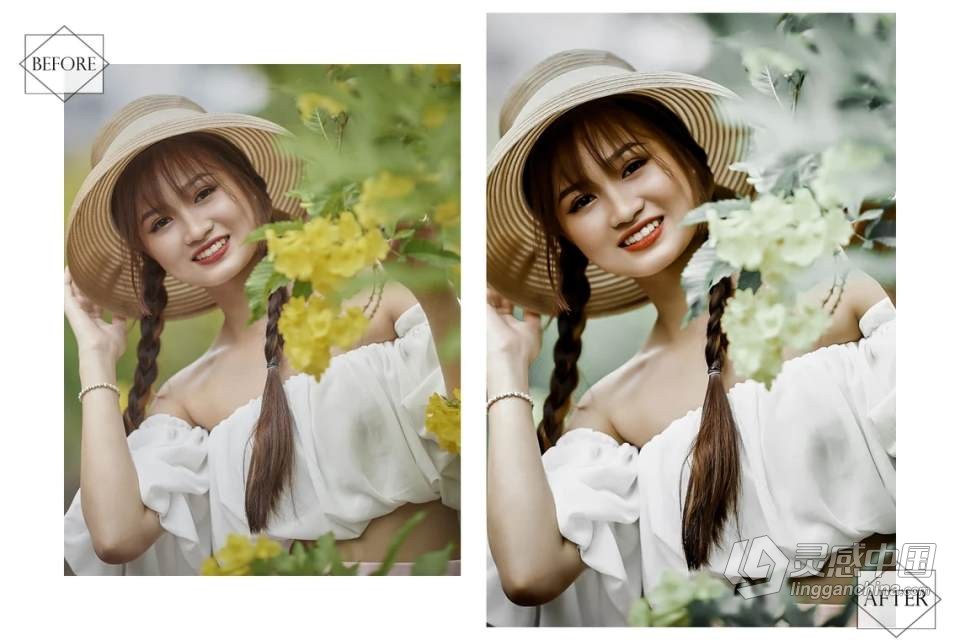 12个INS博主中性灰丛林美人Lightroom预设 Jungle Beauty Lightroom Presets  灵感中国网 www.lingganchina.com