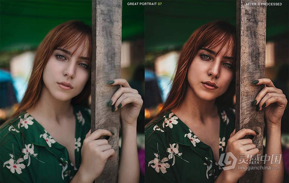 14个很棒的人像调色Lightroom预设 14 Great Portrait Lightroom Presets + Mobile  灵感中国网 www.lingganchina.com