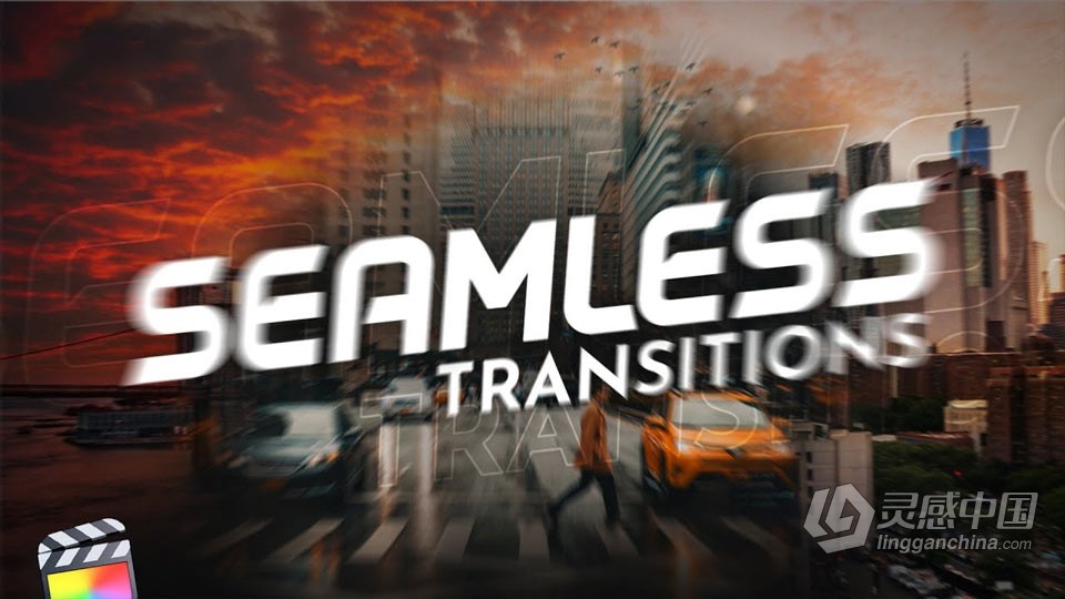 Seamless Transitions FCPX插件80种无缝过渡视频转场模拟镜头移动缩放平移透视变化  灵感中国网 www.lingganchina.com